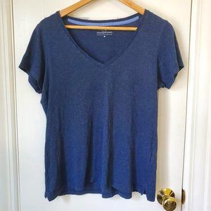 Vineyard Vines Navy Simple Tee, Size M